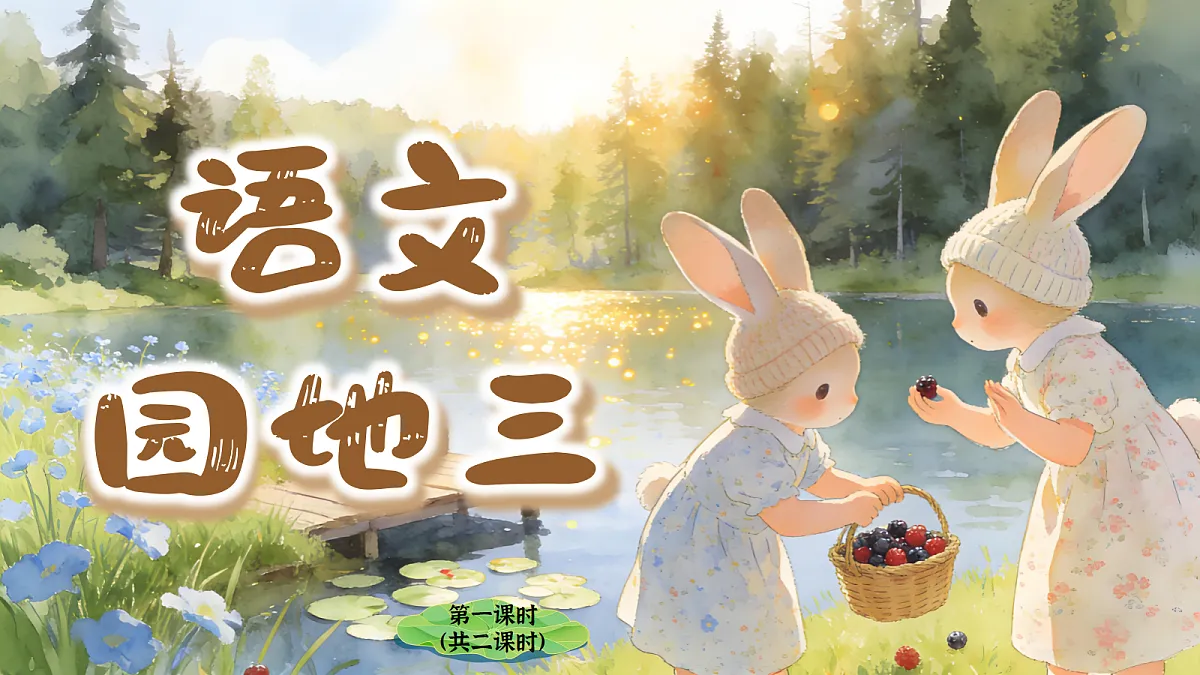 一下语文园地三第1页