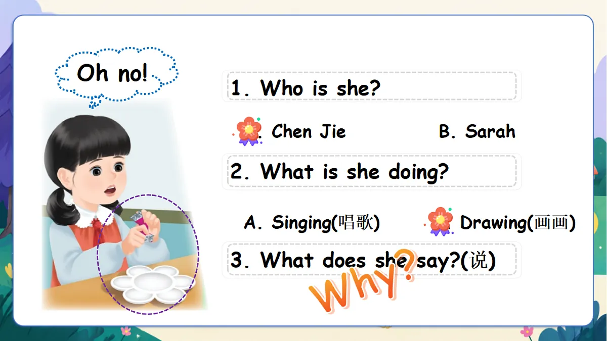 (新教材)人教版PEP英语三上Unit 1 《Making friends》PB let's talk课件第6页