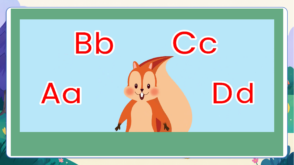 (新教材)人教版PEP英语三上Unit 2 《Different families》PA Letters and sounds课件第3页