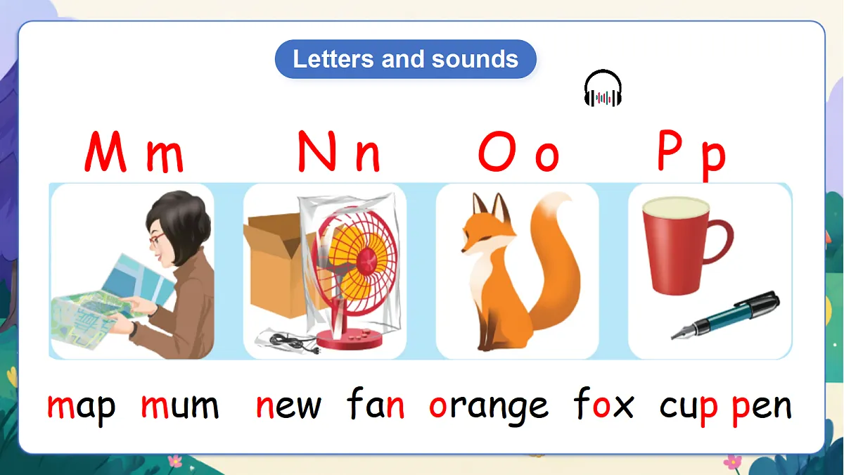 (新教材)人教版PEP英语三上Unit 5《The colourful world 》PA Letters and sounds课件第4页