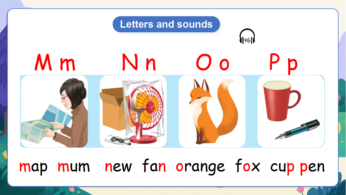 (新教材)人教版PEP英语三上Unit 5《The colourful world 》PA Letters and sounds课件第4页