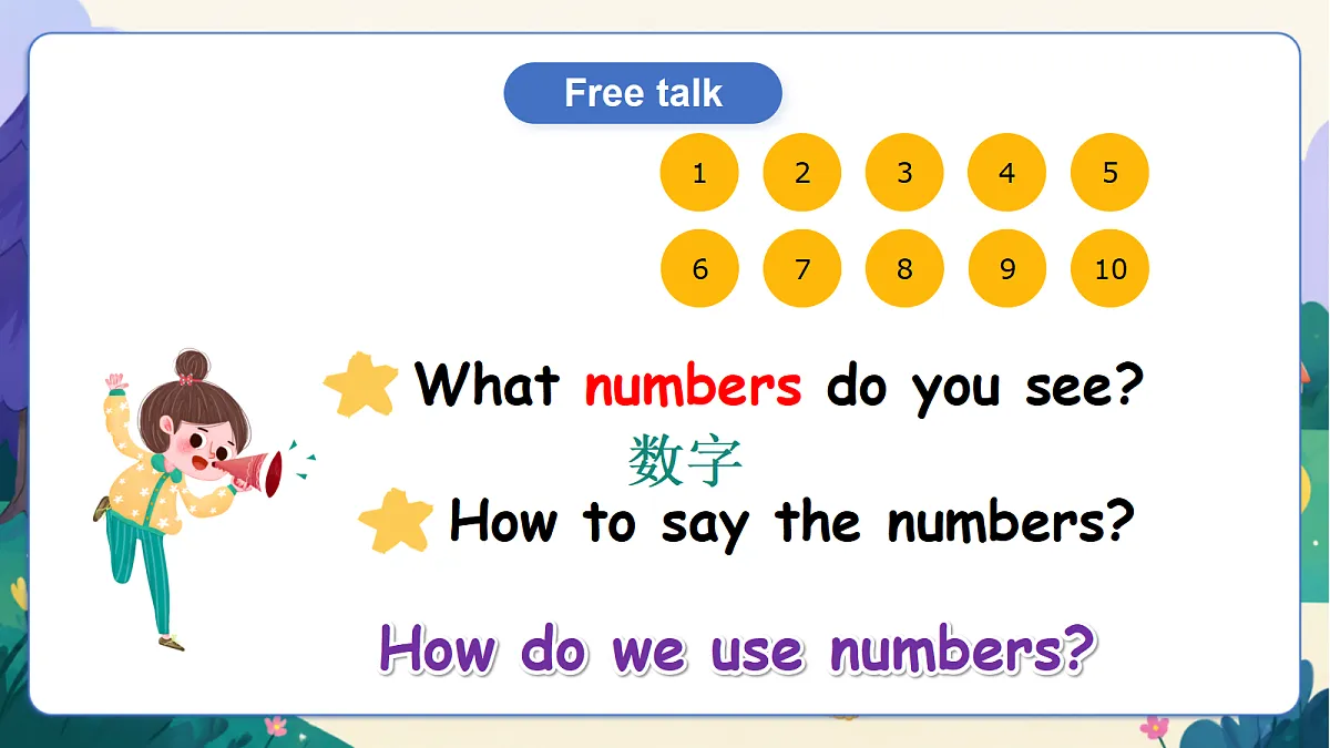 (新教材)人教版PEP英语三上Unit 6 《Useful numbers》PA Let's talk 课件第5页