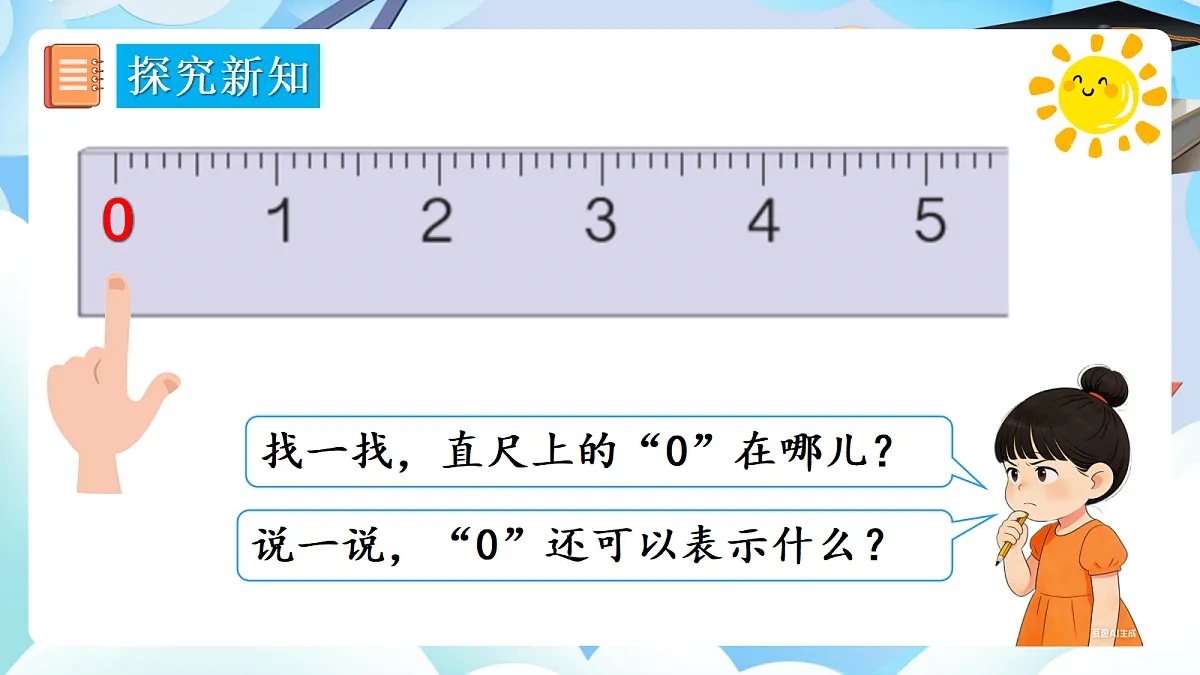人教版小学数学一年级上册 第11课时《0的认识和加、减法》课件第6页