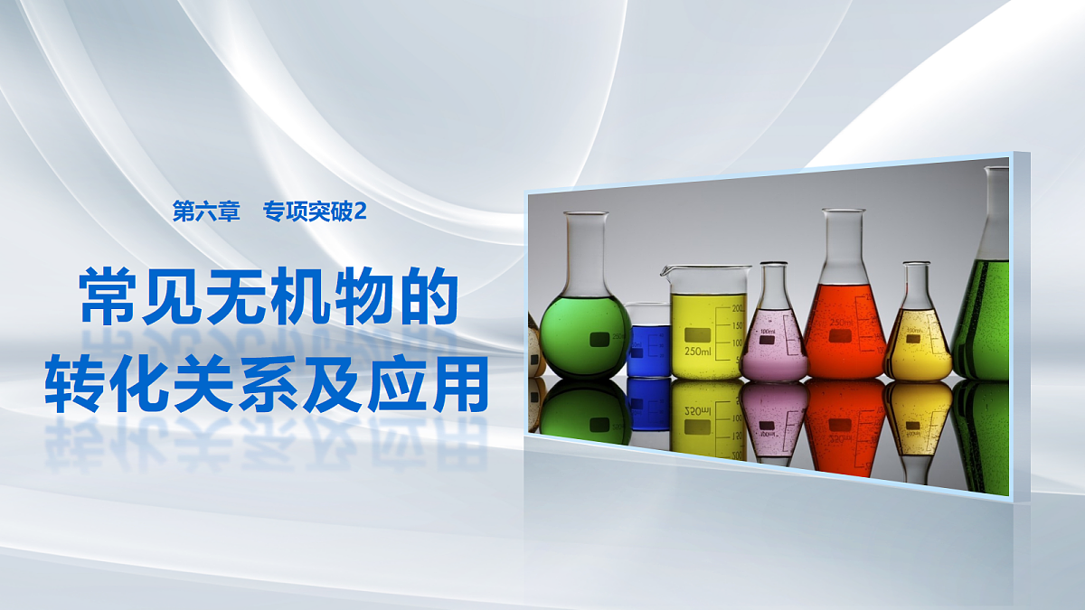 第六章 专项突破2 常见无机物的转化关系及应用第1页