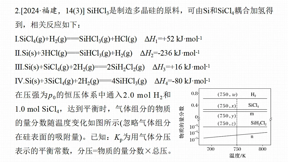 第十一章 难点突破6 多平衡体系中平衡常数的计算第7页