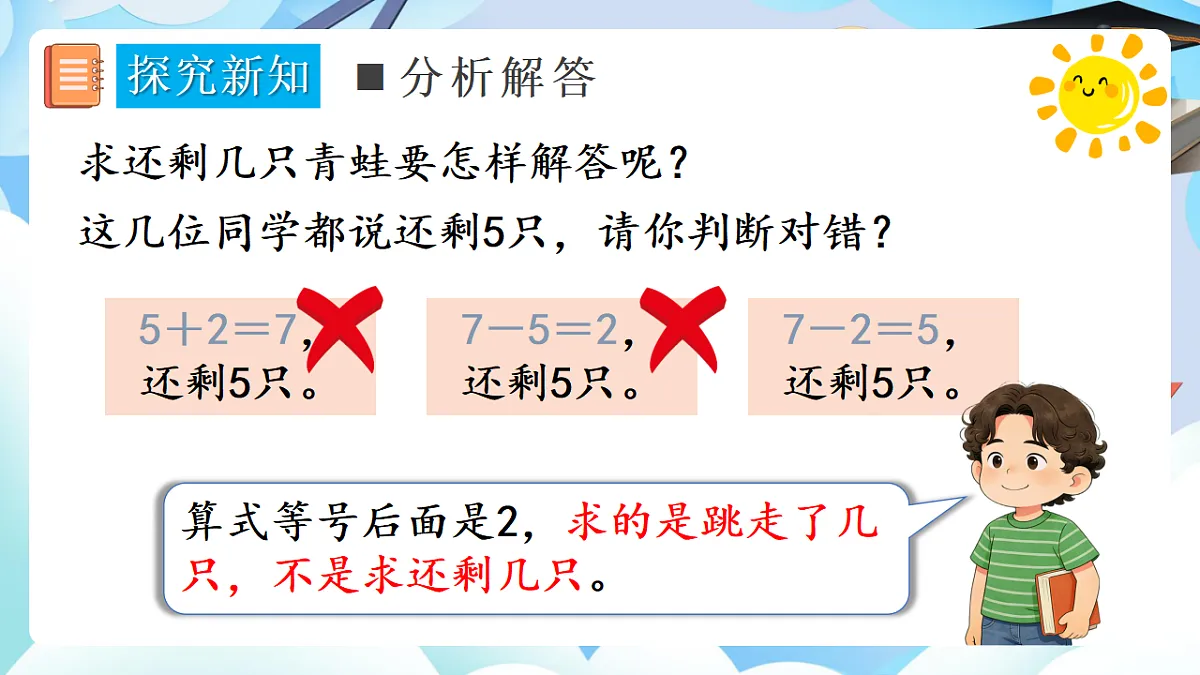 人教版小学数学一年级上册 第8课时《解决问题(2)》课件第7页
