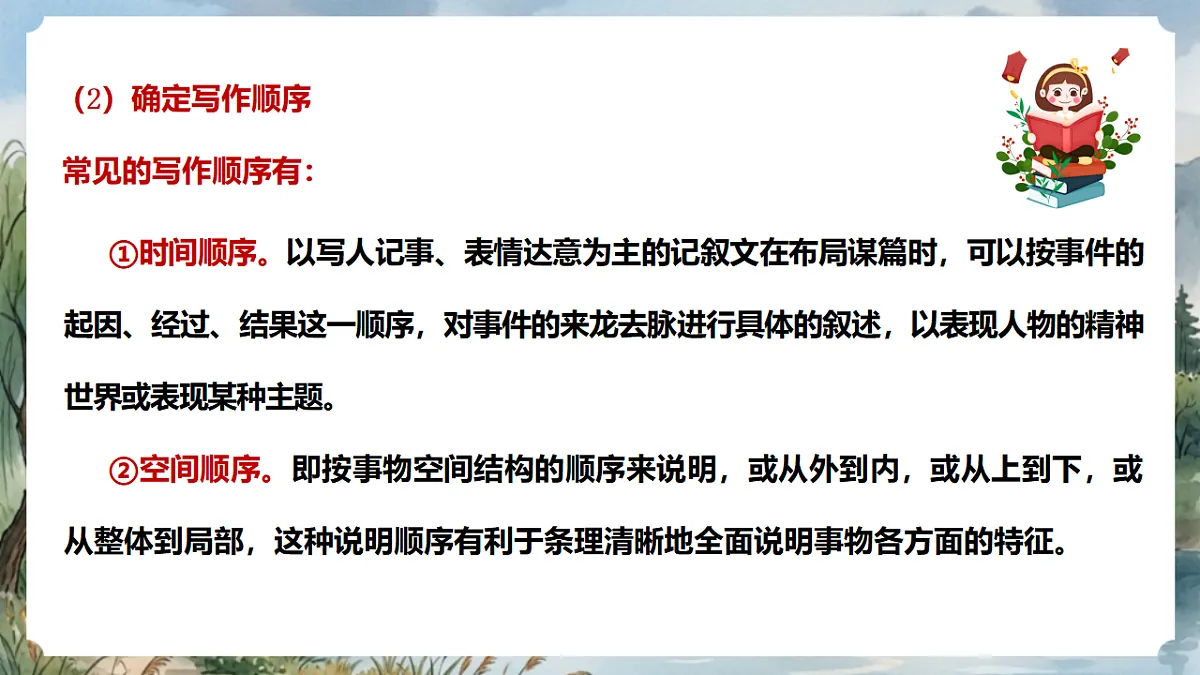人教部编版语文七上 第四单元 写作《思路要清晰》课件第6页