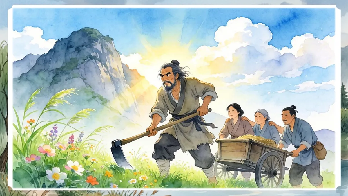 人教部编版语文八上 第24课《愚公移山》第二课时 课件第2页
