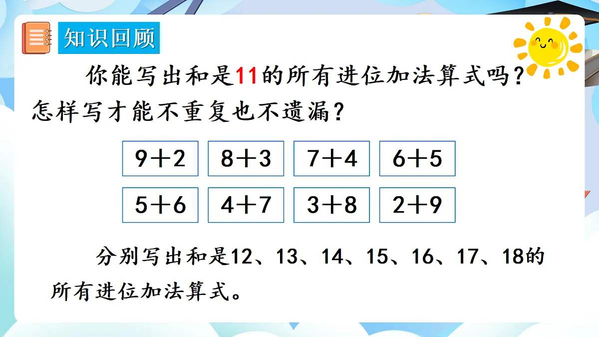 人教版小学数学一年级上册 第10课时《整理和复习》课件第5页