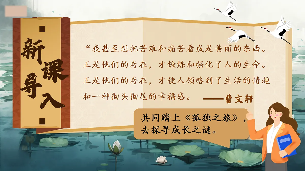 第17课《孤独之旅》课件第3页