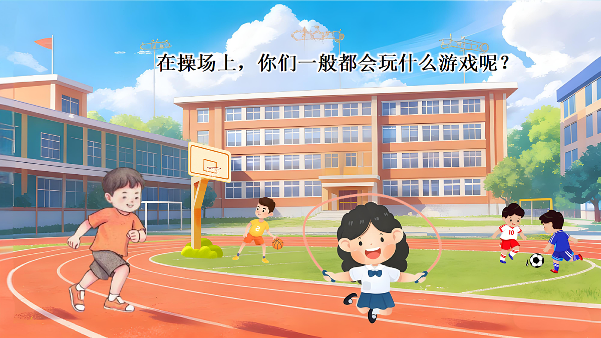 一下 第五单元 《操场上》第4页
