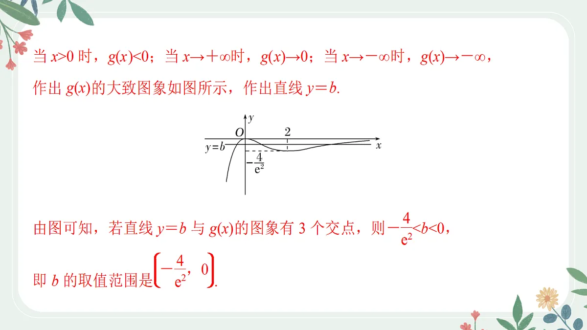 第三章 课时6 利用导数研究函数的零点第5页