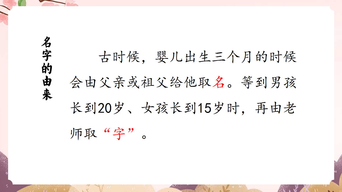 人教部编版语文三上 第三单元 口语交际《名字里的故事》 课件第3页