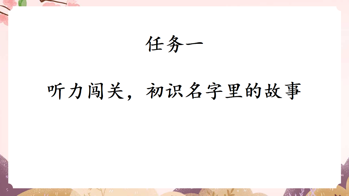 人教部编版语文三上 第三单元 口语交际《名字里的故事》 课件第4页