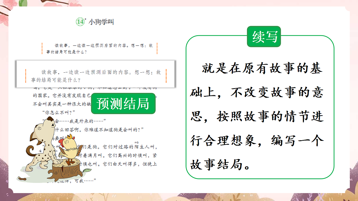 人教部编版语文三上 第三单元 习作《续写故事》课件第5页