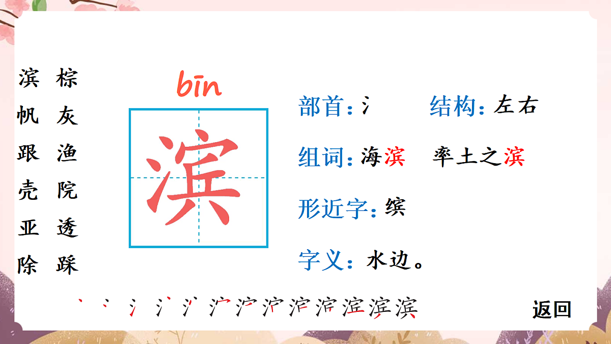 人教部编版语文三上第17课《海滨小城》 课件第4页