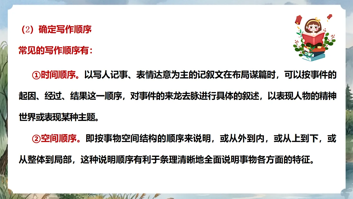 人教部编版语文七上 第四单元 写作《思路要清晰》课件第6页