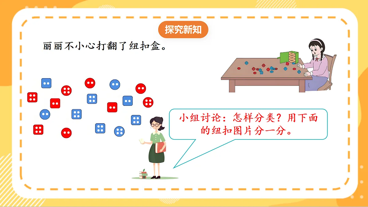 (新教材)人教版数学二上1.3《按多标准逐层分类》课件第8页