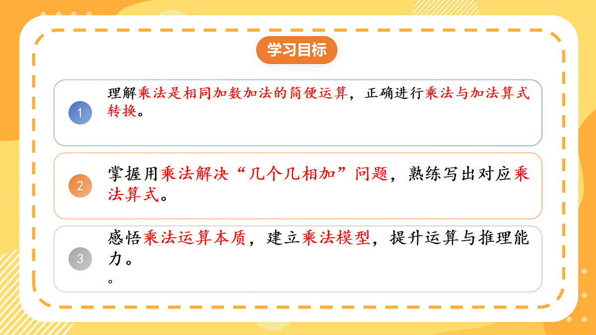 (新教材)人教版数学二上2.2《乘法的初步认识(2)》课件第2页