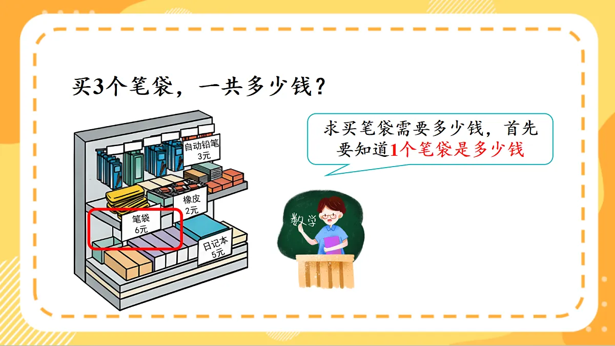 (新教材)人教版数学二上2.8《解决问题(二)》课件第7页