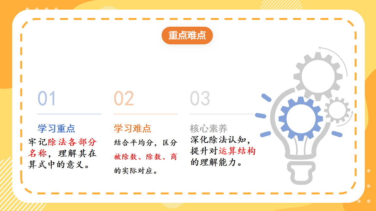 (新教材)人教版数学二上3.3《 除法的初步认识——除法各部分的名称》 课件第3页