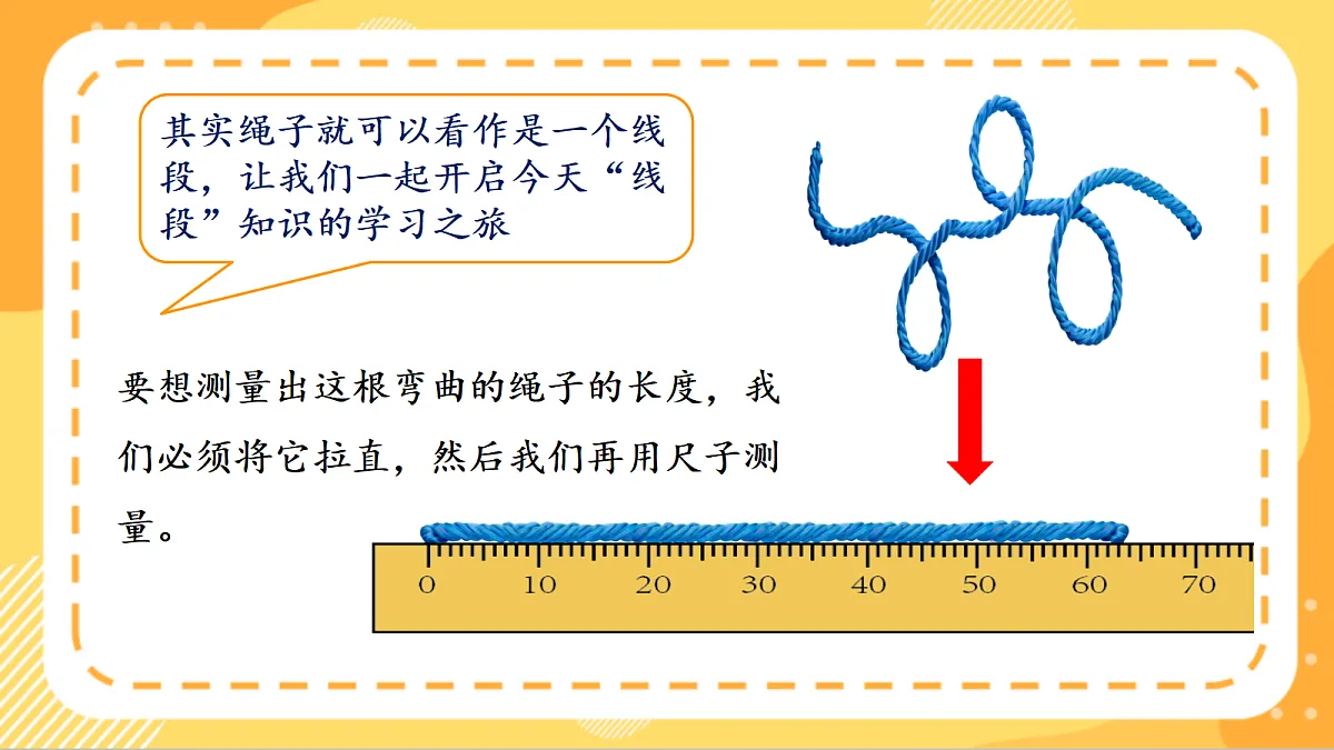 (新教材)人教版数学二上4.3《 认识线段、画线段》课件第5页
