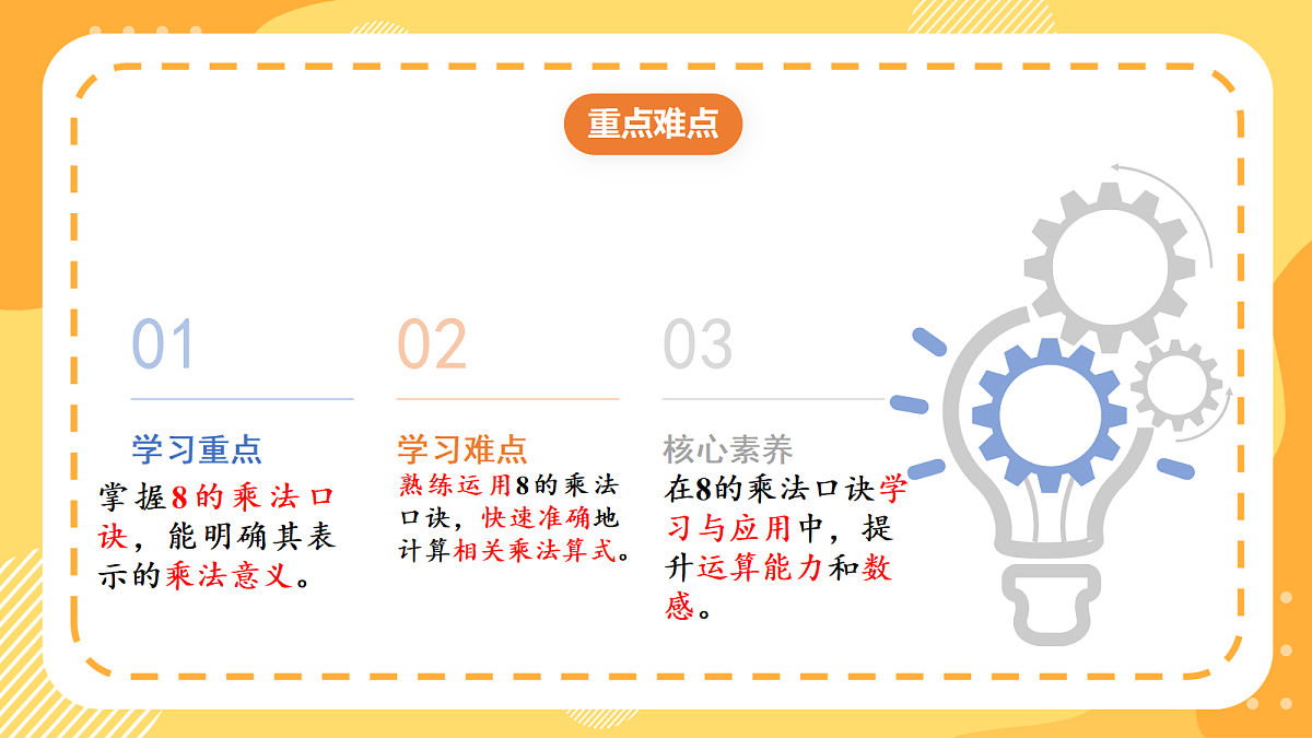 (新教材)人教版数学二上5.2《8的乘法口诀》课件第3页