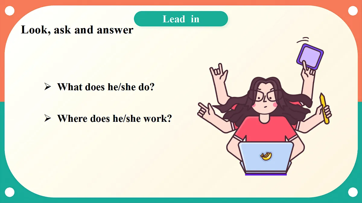 Unit 4《Jobs》Lesson 2 Jobs and our life 课件第4页
