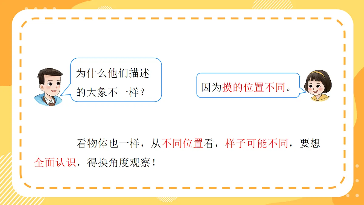 (新教材)西师大版数学三上2.1《从不同方向观察物体》(课件)第5页