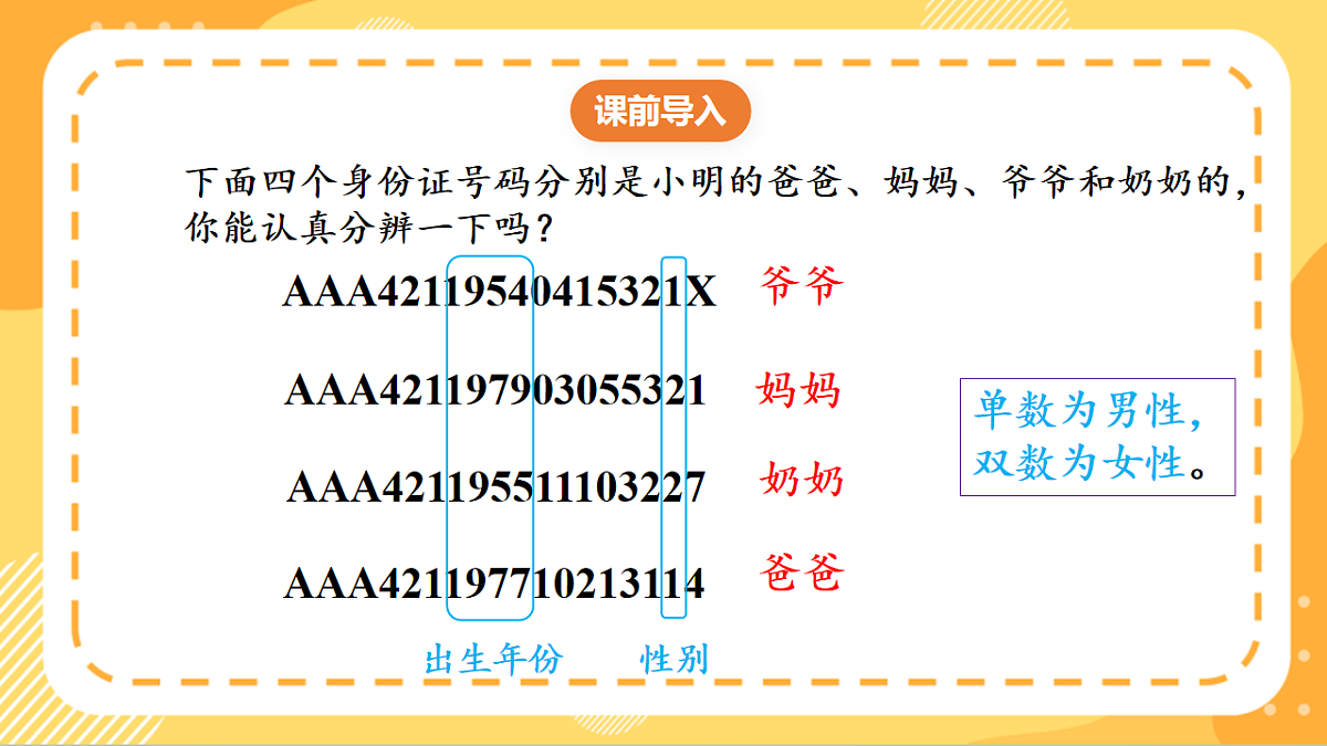 (新教材)人教版数学三上数字编码 第 2课时《 编制学号及小讲堂》课件第4页