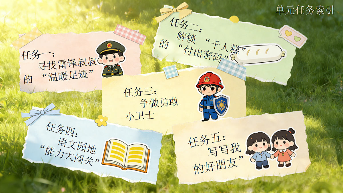 二下第二单元《雷锋叔叔你在哪》第2页