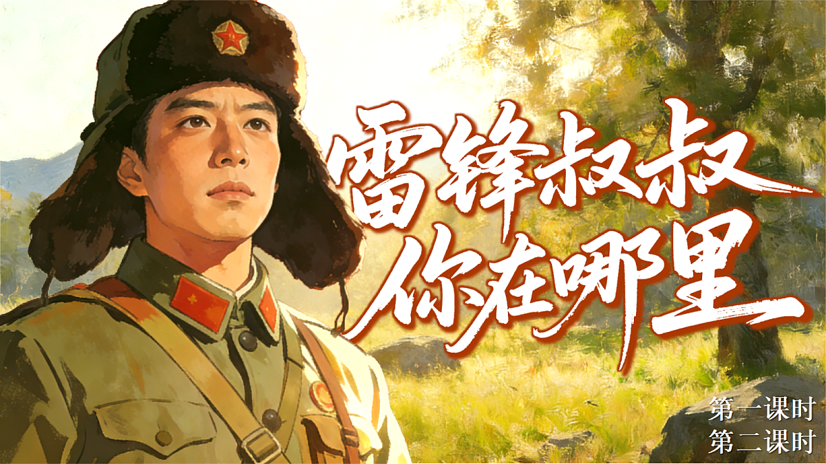 二下第二单元《雷锋叔叔你在哪》第3页
