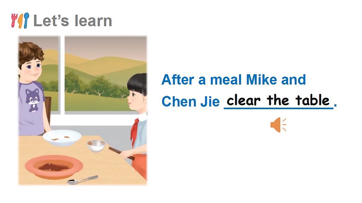 第5课时 B Let's learn & Think and say & C Project第4页