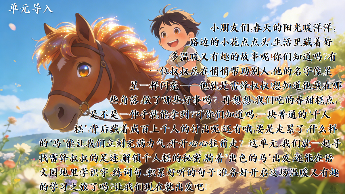 二下 二单元 语文园地二第1页