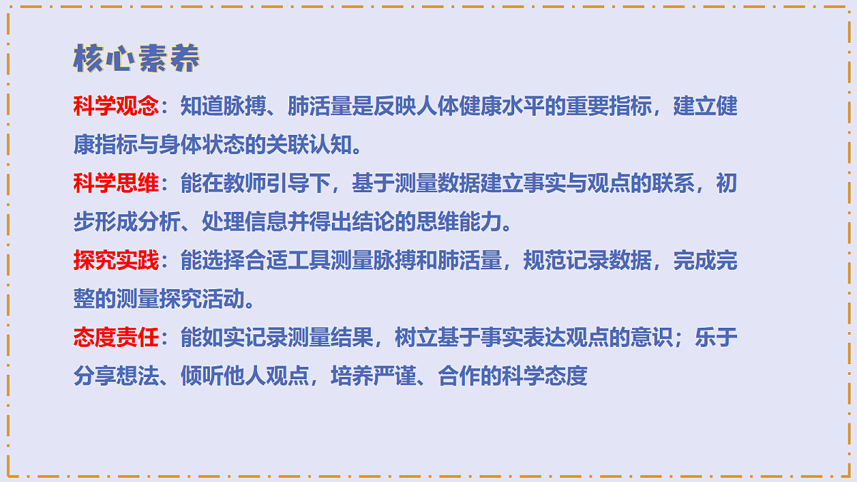 5.18 《测量脉搏和肺活量》 - 小学科学三年级下册 同步教学课件(苏教版2024)第3页