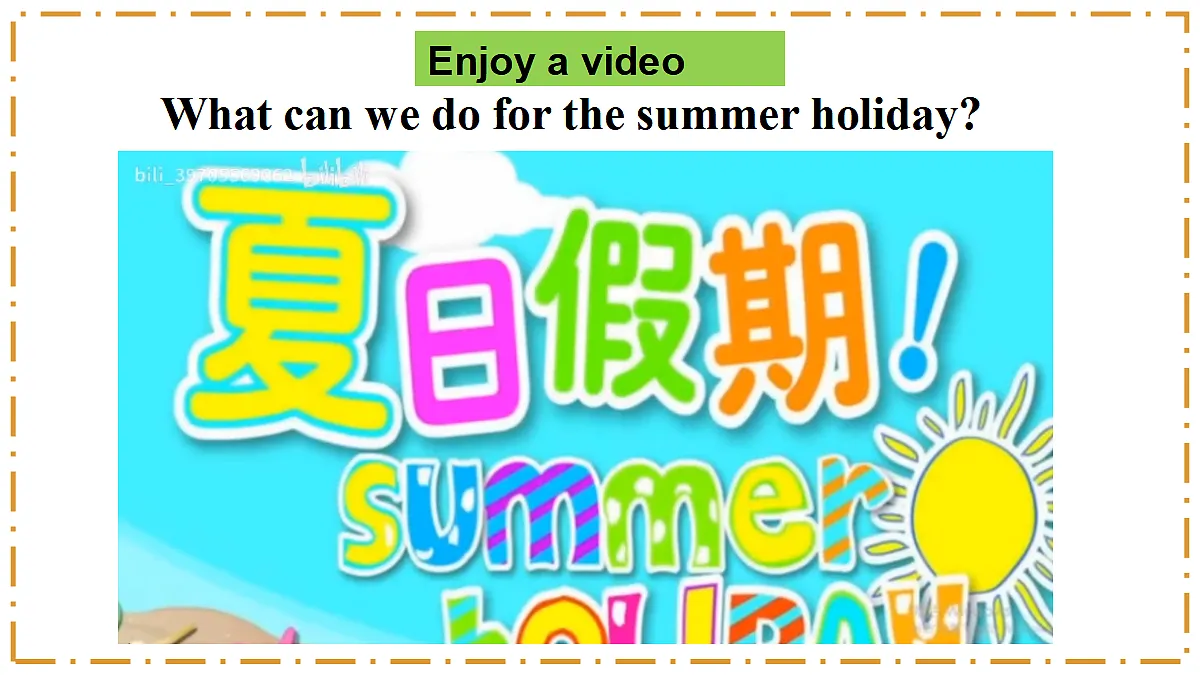 Unit 1 Happy Holiday Section B(Project) - 八年级英语上册 同步教学课件(人教版2024)第3页