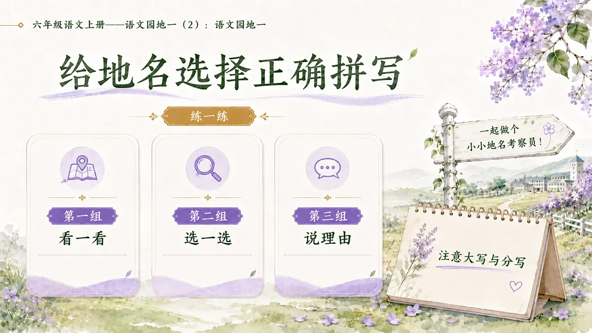 小学六年制统编教材系列课件——六年级语文上册:语文园地一(2)第5页