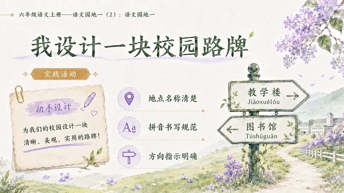 小学六年制统编教材系列课件——六年级语文上册:语文园地一(2)第7页