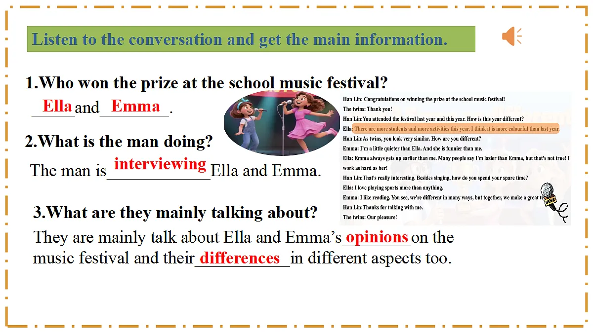 Unit 3 Same or Different? Section A(2a-2e) - 八年级英语上册 同步教学课件(人教版2024)第6页