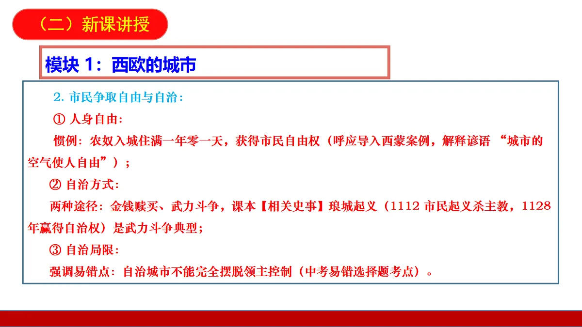 第8课 西欧的城市和大学 课件第5页