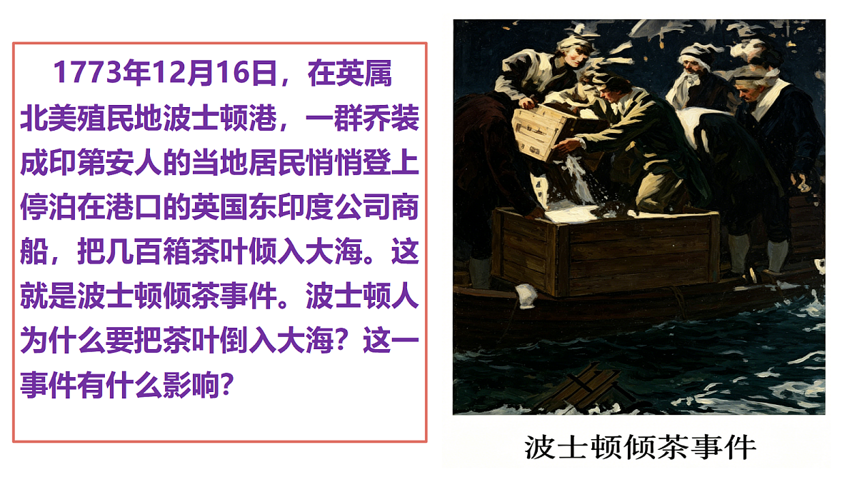 第17课《美国的独立》课件第2页