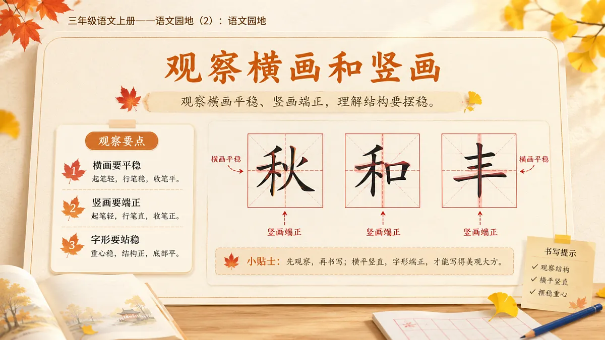小学六年制统编教材系列课件——三年级语文上册:语文园地(2)第8页