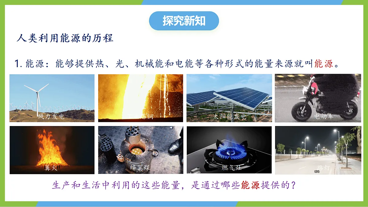 人教版物理九年级全册22.1《 能源利用的现状和面临的挑战》(教学课件)第5页