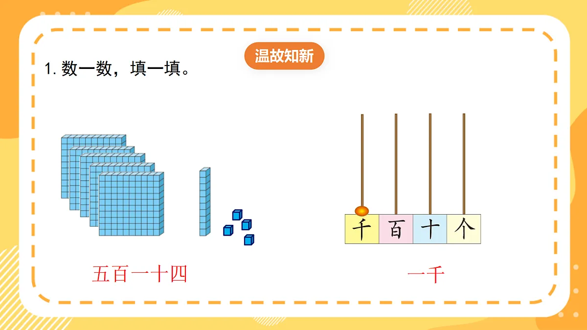 西师大版数学二上4.2《千以内数的组成》(课件)第3页