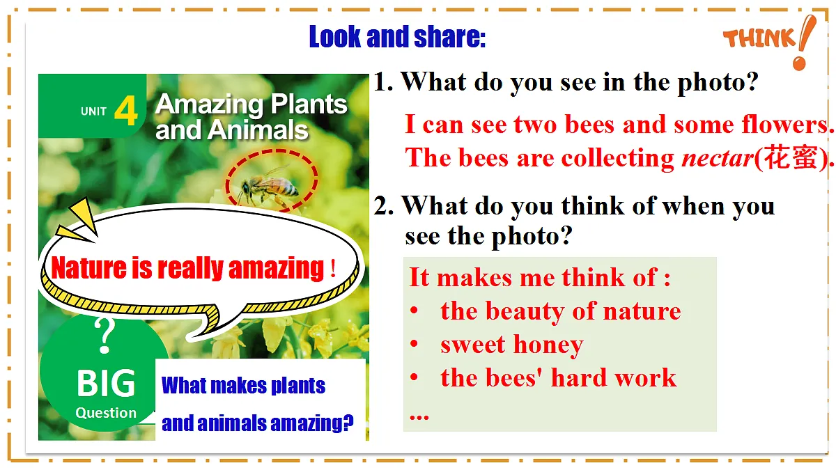 Unit 4 Amazing Plants and Animals Section A(1a-1d) - 八年级英语上册 同步教学课件(人教版2024)第3页
