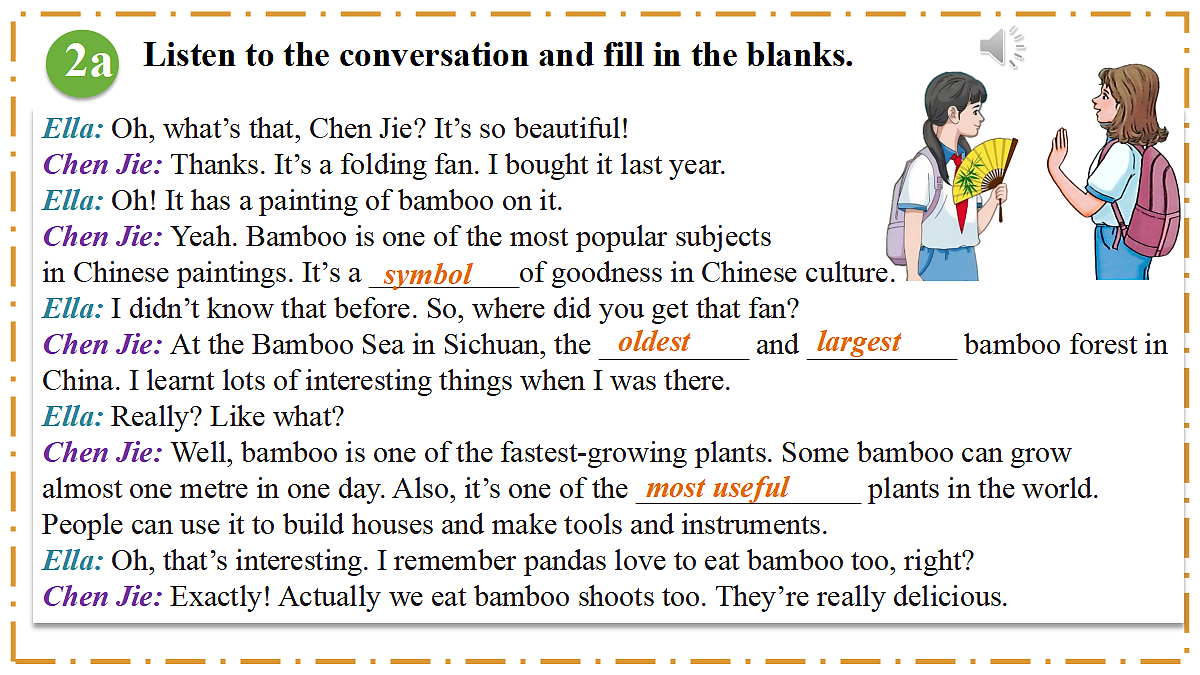 Unit 4 Amazing Plants and Animals Section A(2a-2e) - 八年级英语上册 同步教学课件(人教版2024)第5页