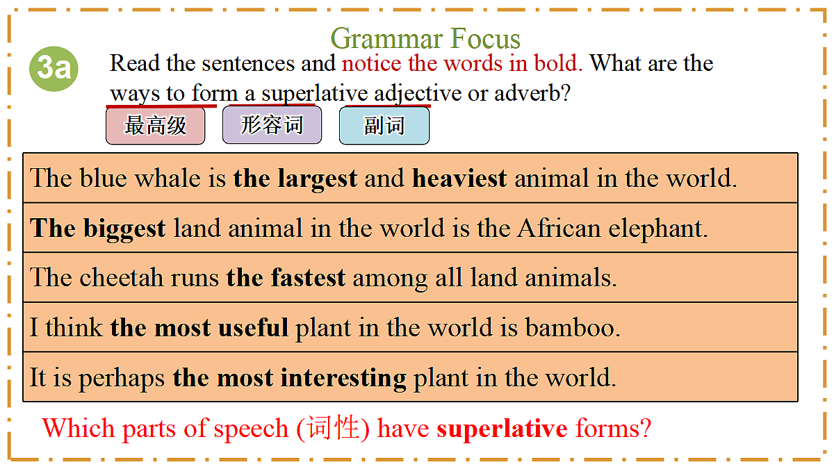Unit 4 Amazing Plants and Animals Section A(Grammar Focus) - 八年级英语上册 同步教学课件(人教版2024)第5页