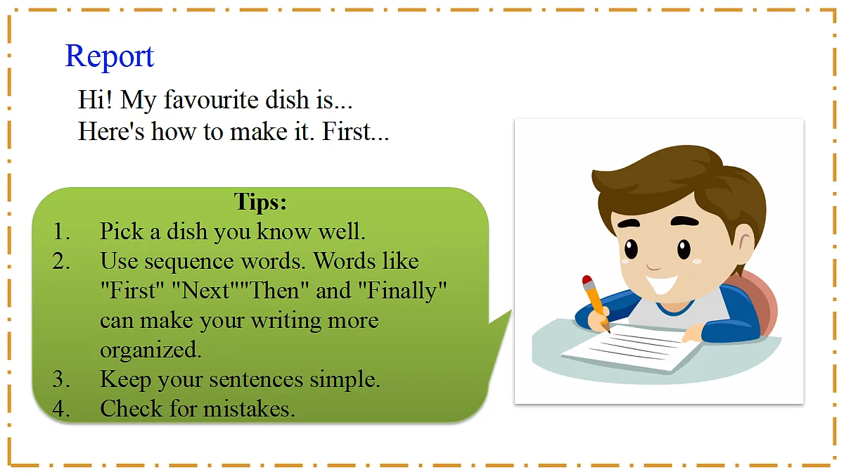Unit 5 What a Delicious Meal! Section B(Project) - 八年级英语上册 同步教学课件(人教版2024)第3页