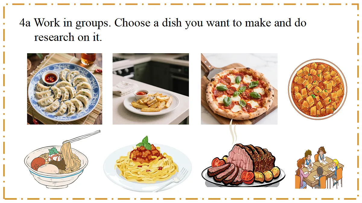 Unit 5 What a Delicious Meal! Section B(Project) - 八年级英语上册 同步教学课件(人教版2024)第5页
