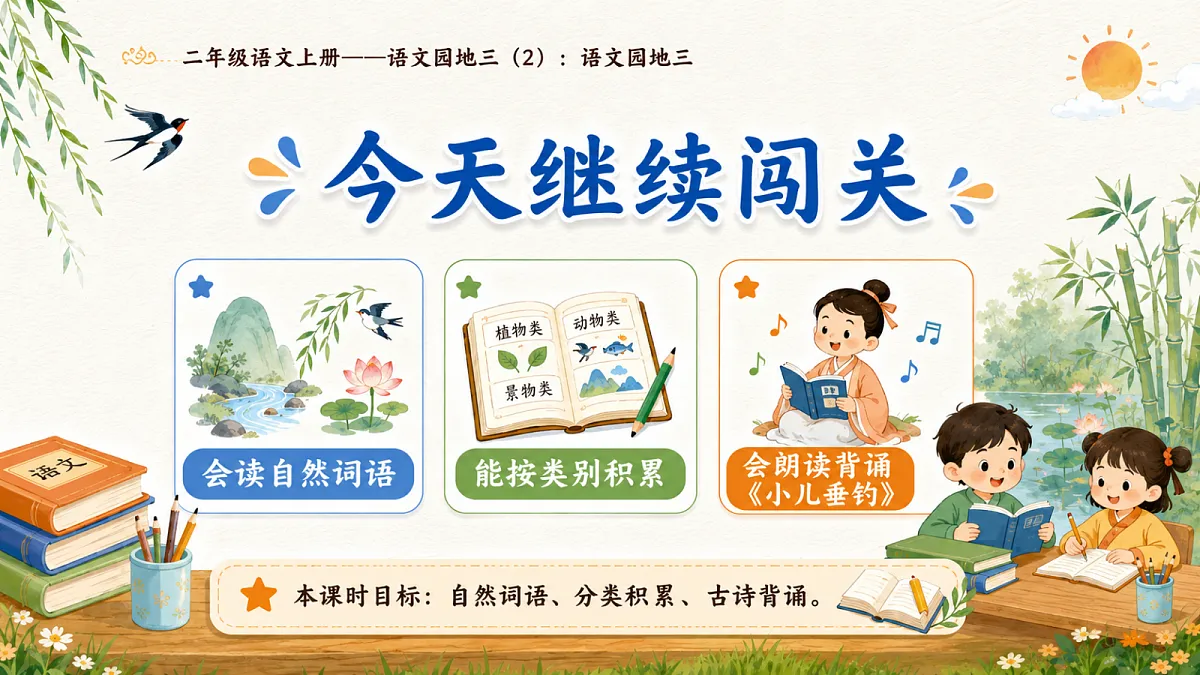 小学六年制统编教材系列课件——二年级语文上册:语文园地三(2)第2页